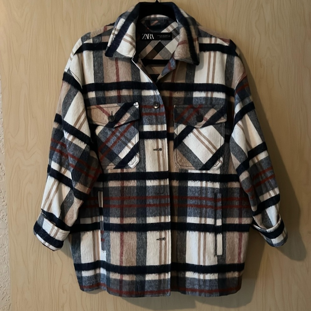 Zara shacket, size M